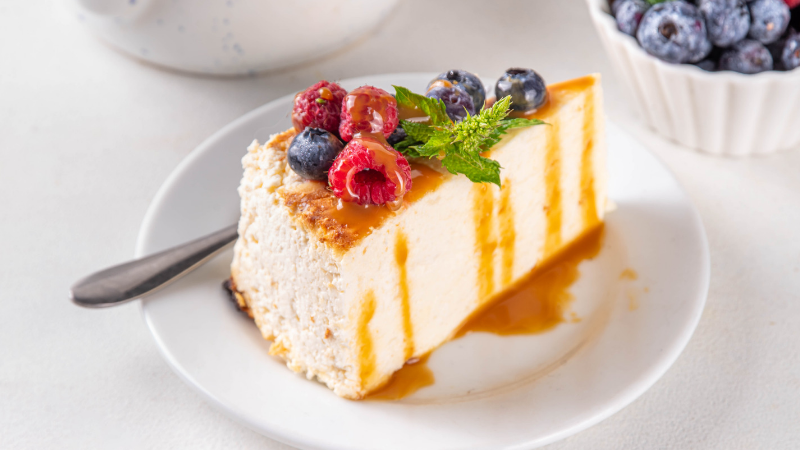 Cream cheesecake