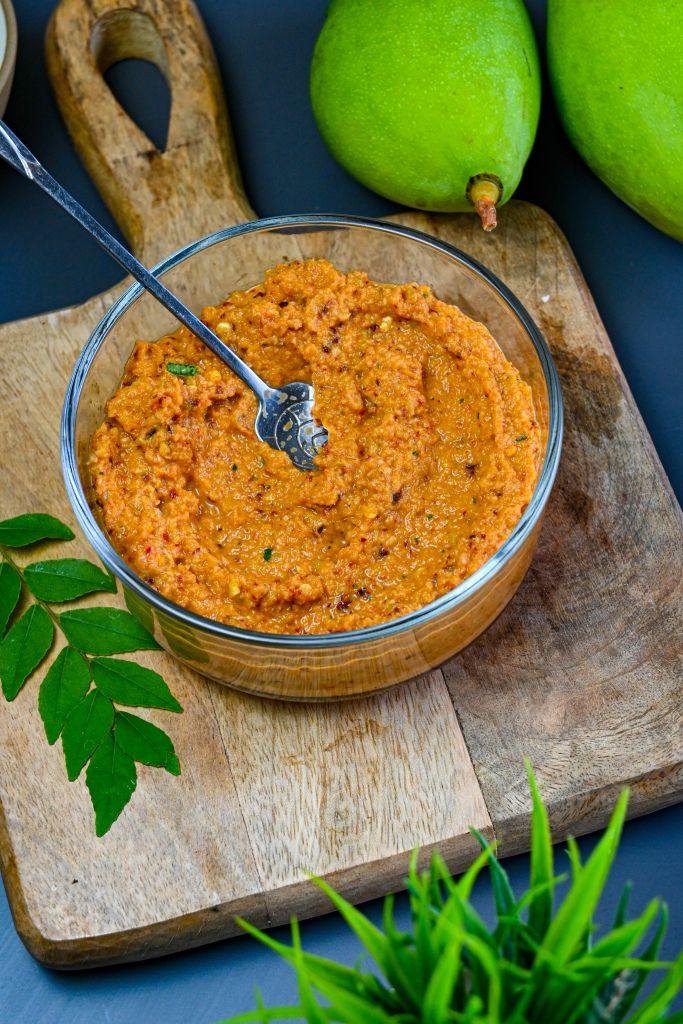 Raw mango chutney