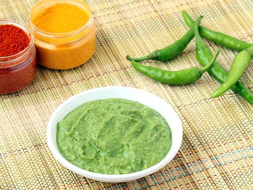 Green chilli chutney
