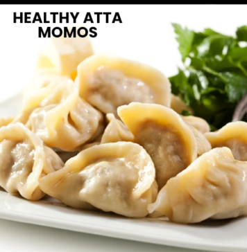 How to Make Healthy Atta Momos (Dumplings) in 5 Simple Steps | हेल्दी मोमोज बिना मैदे के Healthy atta momos
