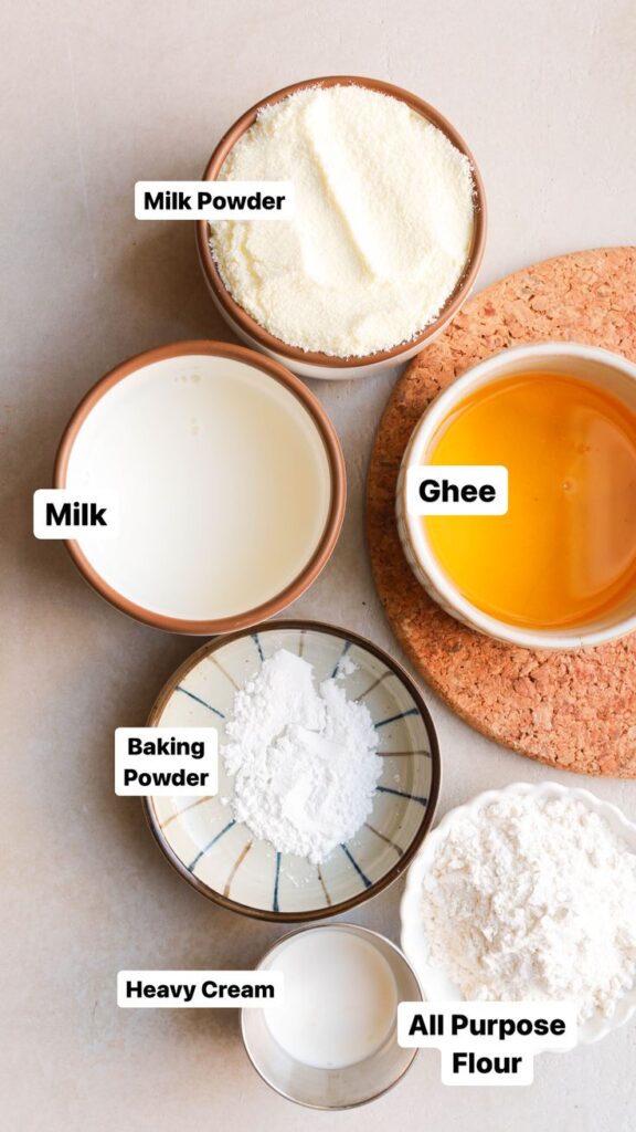 Gulab Jamun Ingredients