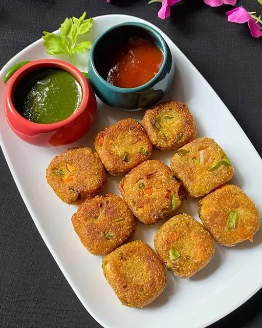 Leftover rice cutlets