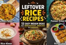 Leftover Rice Recipes: 12 Easy Indian Ideas for Breakfast, Snacks & Dinner Leftover rice recipes